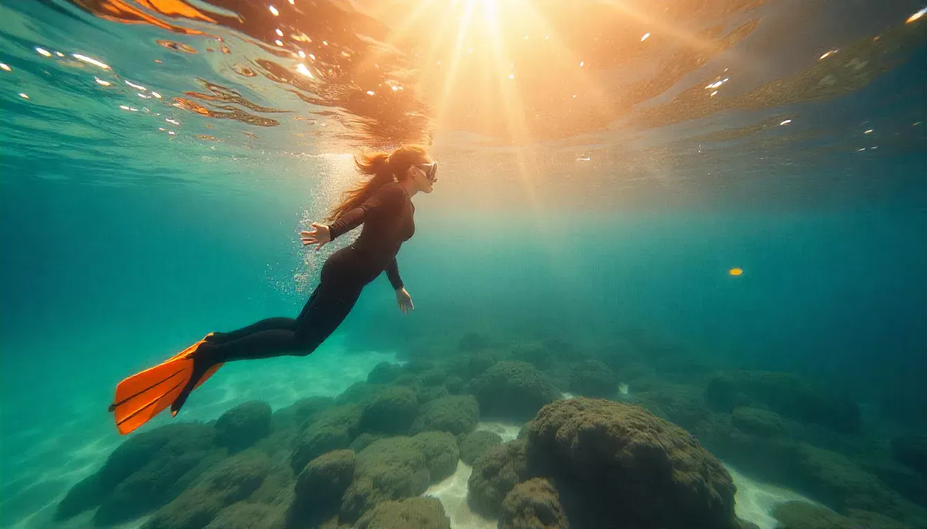 Early morning snorkelling in Port Phillip Bay, Melbourne best snorkelling spots near melbourne