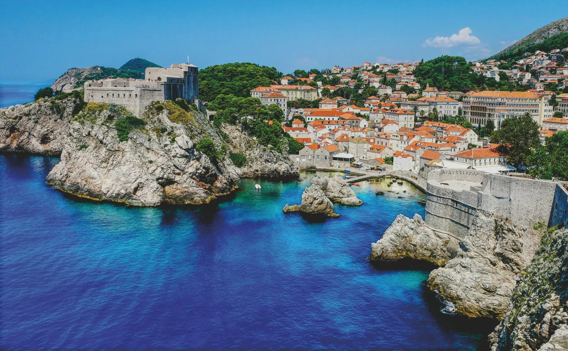 Walls of Dubrovnik, Dubrovnik, Croatia where to travel when you are young